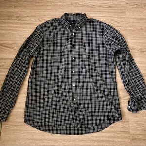Polo by Ralph Lauren Black and White Checkered Shirt